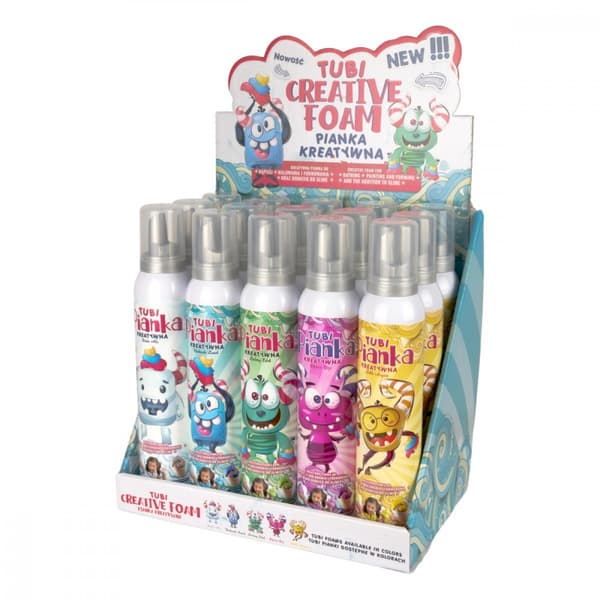 Tubi Foam mix 200 ml näyttö 15 kappaletta
