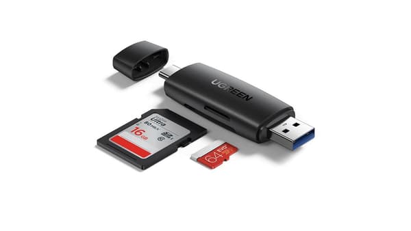 Ugreen CM304 USB-C USB-adapter - USB sort (80191B)