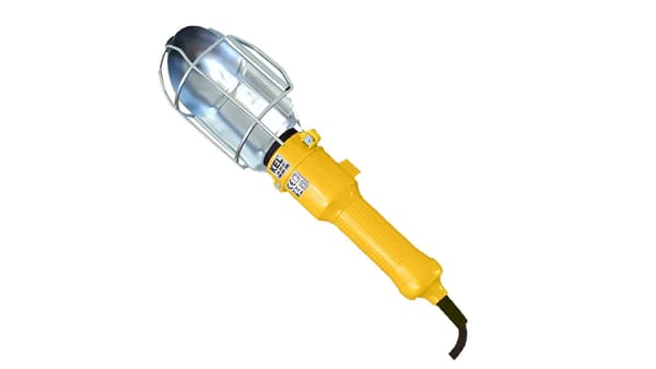 VÆRKSTEDSLAMPE MED KROG 5 METER IP20 E27 60W