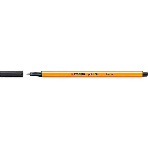 Stabilo Point 88 fineliner svart (54K002A)