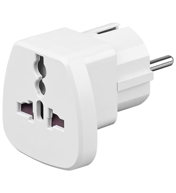 Alcasa Alcasa 1500-RA1 strømstikadapter Hvid