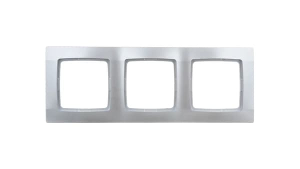 Ospel Karo ram 3x pärlsilver (R-3S/43)