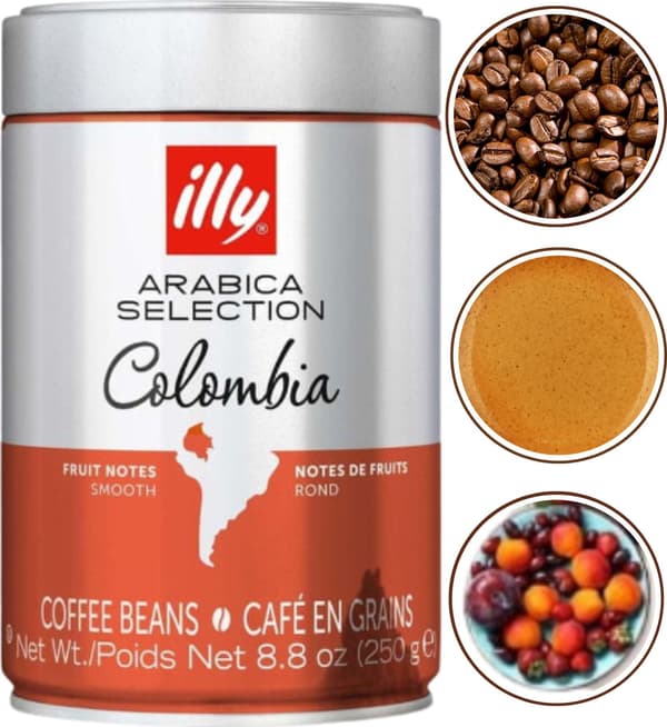 illy bønnekaffe 250 g