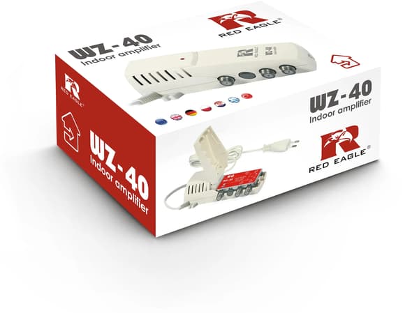 DVB-T/T2 WZ-40 RED EAGLE-förstärkare