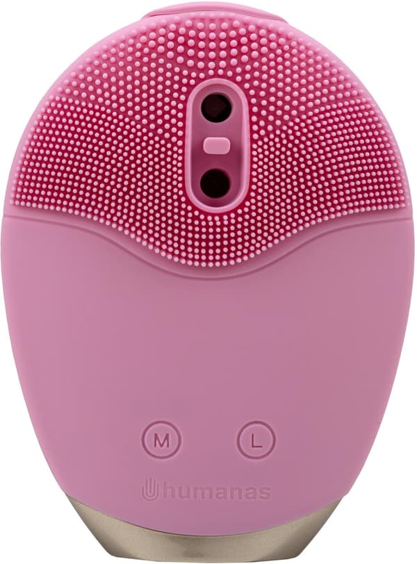 Sonic ansigtsplejebørste Humanas Aura Foam - pink