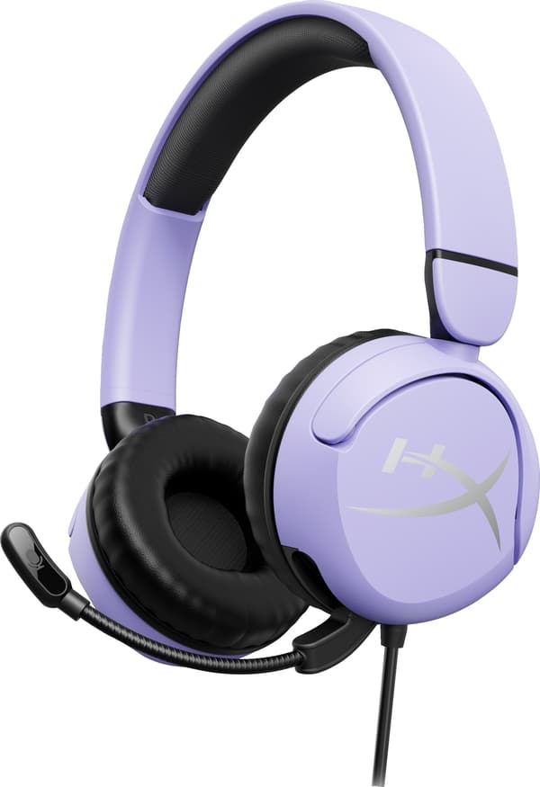 Kablet gaming-headset til børn HyperX Cloud mini, lilla