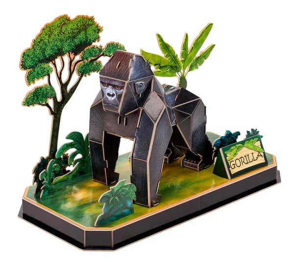 3D-palapeli eläin Gorilla 859H Cubic Fun
