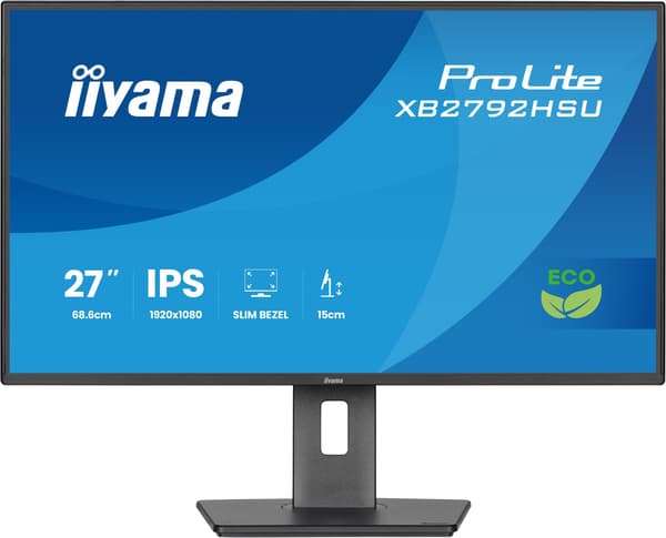 IIYAMA 68,6 cm (27\") XB2792HSU-B1 16:9 HDMI+DP+2xUSB IPS