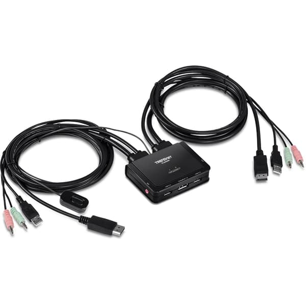 KVM-kytkin Trendnet TK-220DPI            1,5 m