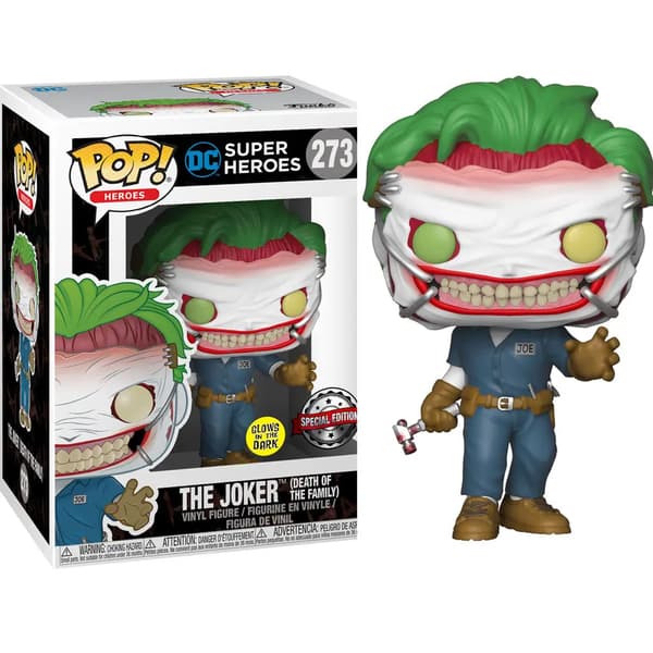 Sæt figur POP & T-shirt DC Comics The Joker Eksklusiv M