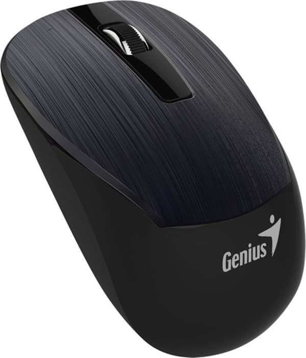 Genius Mouse NX-7015, 1600DPI, 2.4 [GHz], optinen, 3 kpl, langaton USB, musta, 1 kpl AA