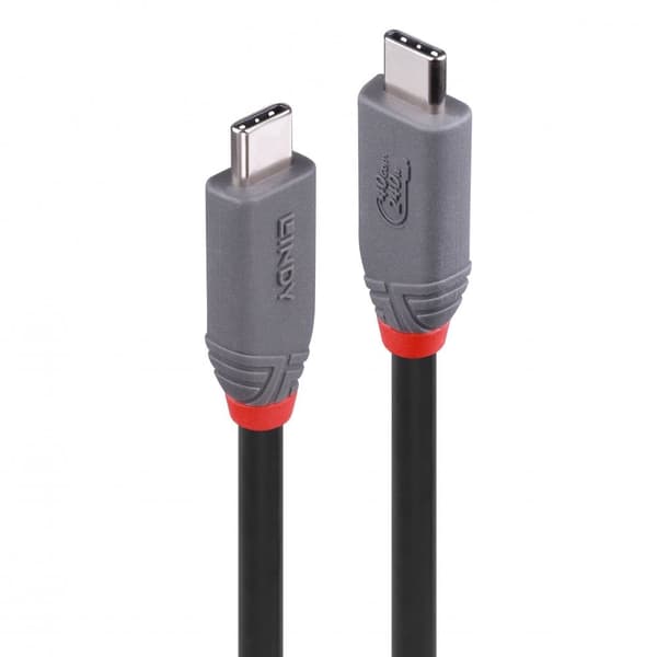 KABEL USB4 240W TYP C 1.5M/40GBPS ANTHRA LINE 36957 LINDY