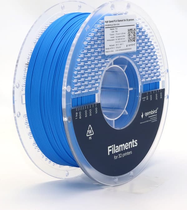 GEMBIRD Filamentti PLA High Speed sininen 1.75 mm 1 kg