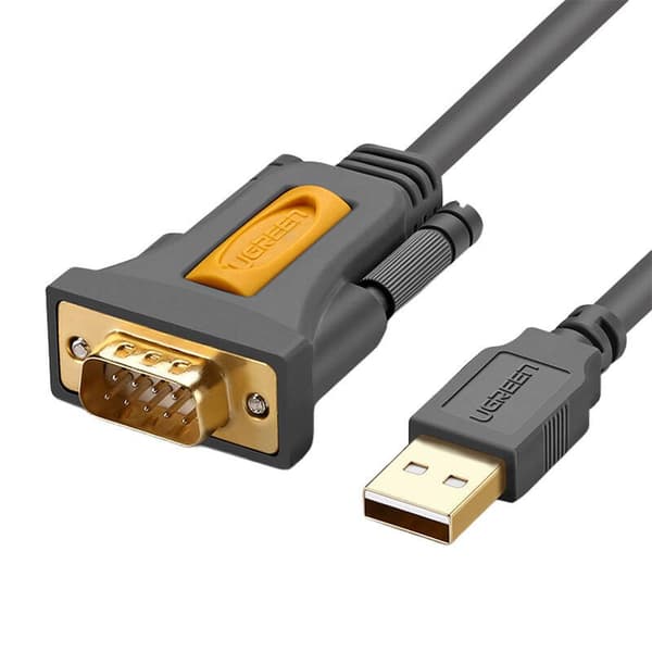 UGREEN CR104 USB-A til DB9 RS-232 kabel, 2m sort