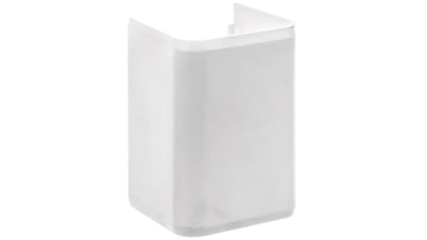 Indvendig dækplade LHD 30x25mm hvid 8935