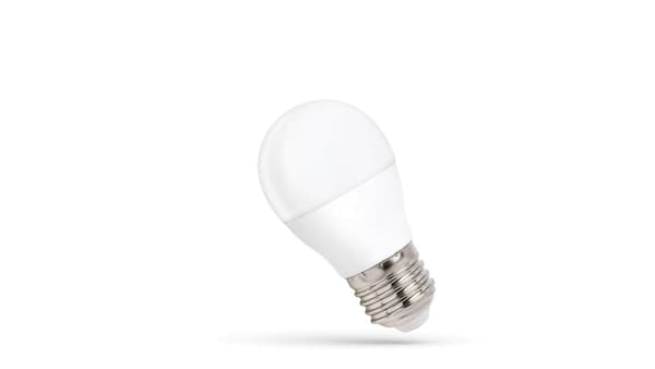 LED-kugle E27 230V 8W WW Spectrum