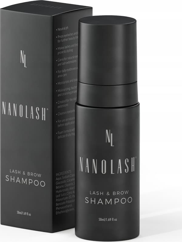 Nanolash_shampoo ripsi- ja kulmakarvashampoo 50ml