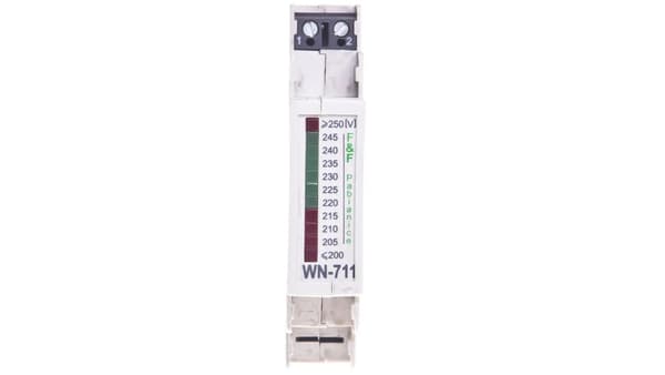 F&F Modul lampa 230V AC vit WN-711
