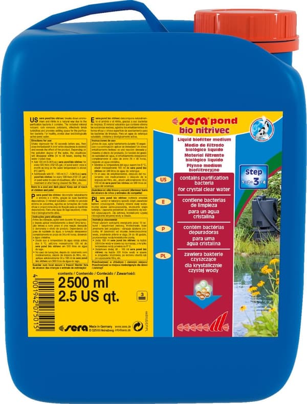 Sera Pond bio nitrivec 2.500 ml