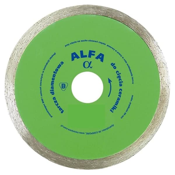 DIAMANTKLINGE GLASUR TIL ALPHA GLASUR 115MM