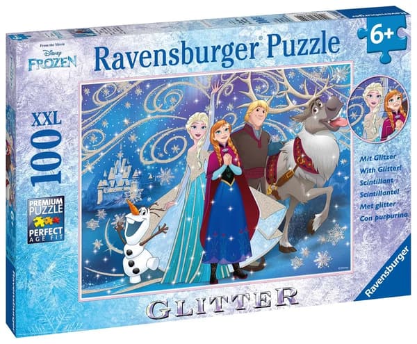 Ravensburger Disney Frost Glittrande Snö 100 bitar XXL