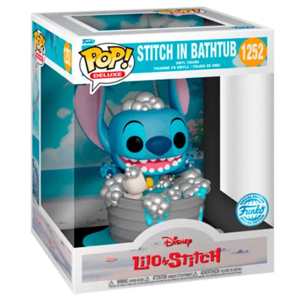 POP-figur Deluxe Disney Lilo & Stitch - Stitch i badkar Exklusiv