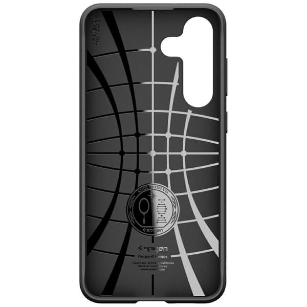Spigen Rugged Armor, matt svart - Samsung Galaxy S25 FE