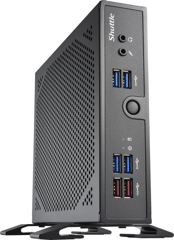 Computer Shuttle SHUTTLE Barebone XPC slim DS50U5 Intel Core i5-1335U 2xSODIMM DDR4 2xM.2 1xSATA 1xHDMI 1xDP 1xVGA Sort