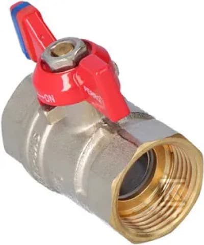 KUGLEHANE MOT.DN25 1\" GW/W, F-COMFORT