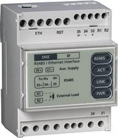 IME S.p.A. RS485-ETHERNET interface med dataregister A80-270VAC IF (IF4E011)