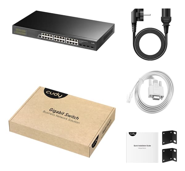 Switch GS2024S2 L2 24xGE 4xSFP