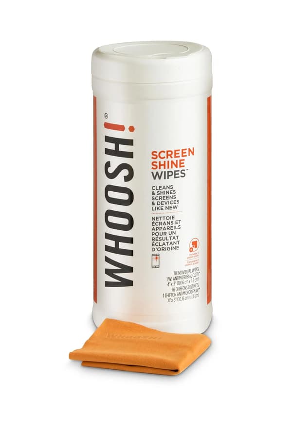 Whoosh! SCREEN SHINE WIPES 70 pak