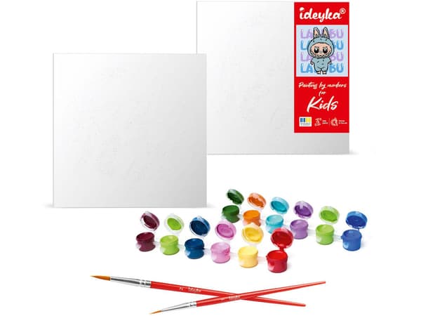 Måla efter nummer för barn 25x25cm KHO1283 On – Labubu AP0066