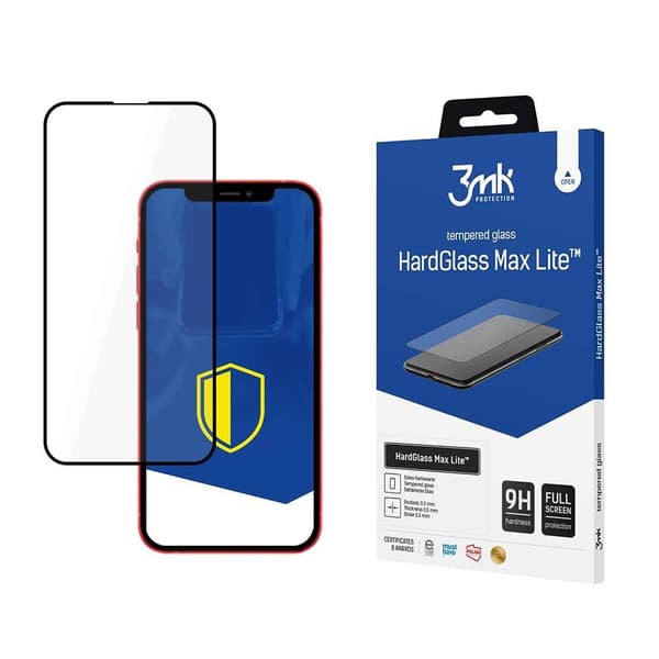 Hærdet glas til iPhone 13 Pro / iPhone 13 9H 3mk HardGlass Lite-serie