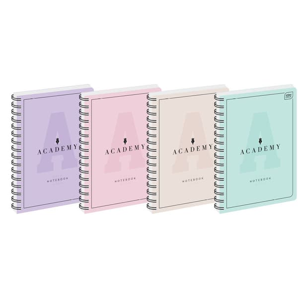 Colosbook B5/100K Academy Pastel gitter (5 stk.)