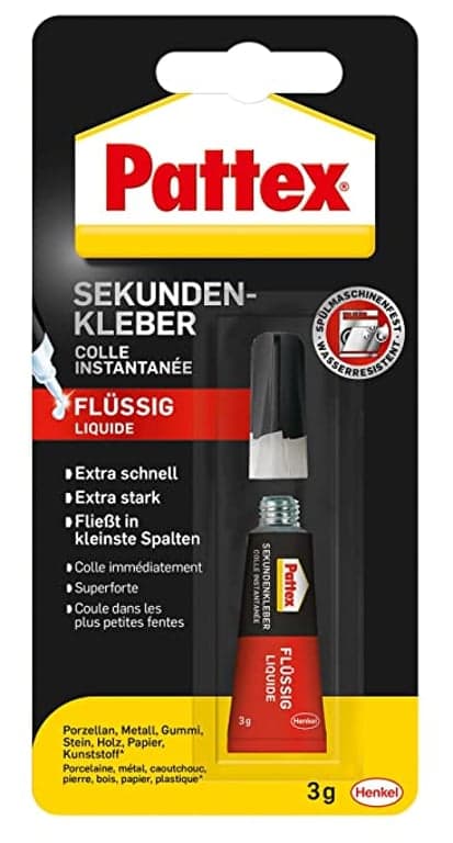 Pattex Super Glue Classic Liquid WA97, tuubi 3g