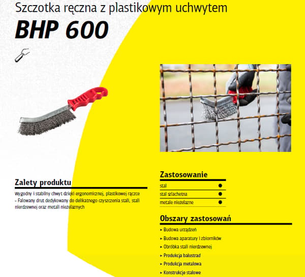 K.HAND HARJA MUOVIKAHVA BHP600 RUOSTUMATON TERÄSLANKA