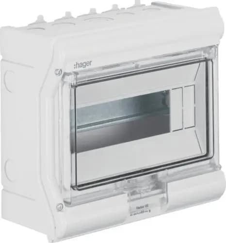 1x10 Overflademonteret Modul Koblingsudstyr IP65 Vector VE110PN