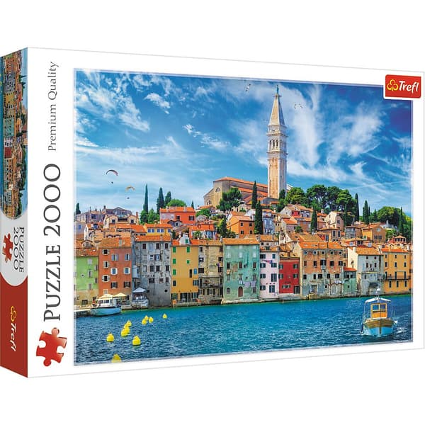 Trefl Palapeli 2000 palaa Rovinj Kroatia