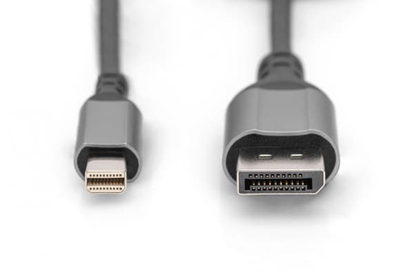 DIGITUS DisplayPort-kabel DB-340106-020-S - DisplayPort / Mini DisplayPort - 2 m
