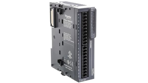 Modul 16-udgangstransistor 24V DC NPN TM3DQ16U