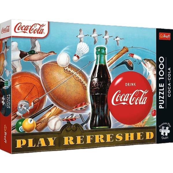 Palapeli - 1000 Premium Plus - Coca-Cola: Virkistyksen hetki - Trefl 12101