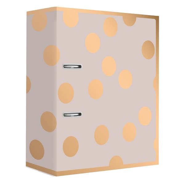 Pärm A4/75K Satin Metallic Dots