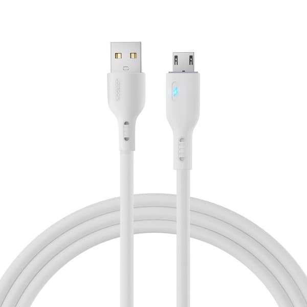 Joyroom Premium Series A13 USB-A / Micro-USB 2,4A-Kabel 2 m – hvid