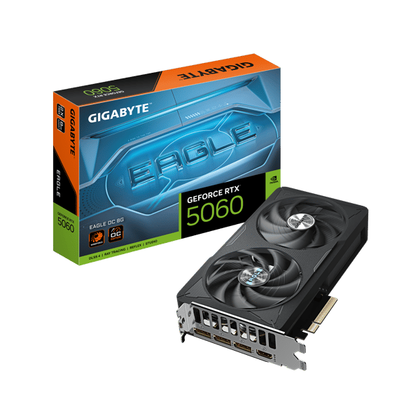 Gigabyte GeForce RTX 5060 EAGLE OC 8G - grafikkort - GeForce RTX 5060 - 8 GB