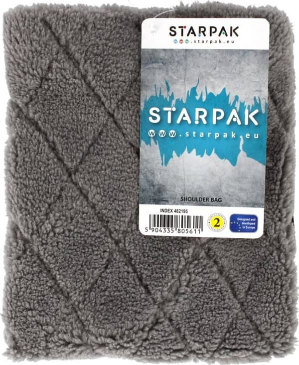 Pehmoinen laukku Harmaa 482195 Starpak