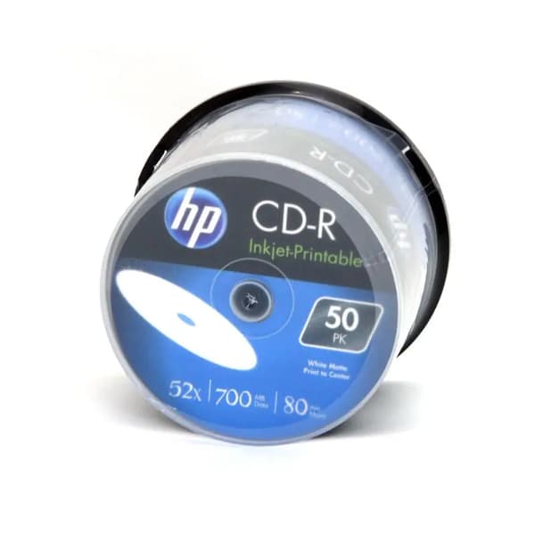 HP CD-R 700MB 52x 50kpl (HPCDP50C)