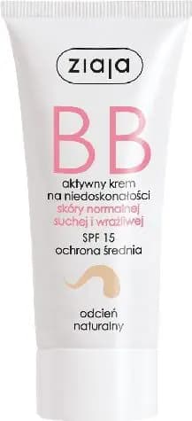 Ziaja BB Cream til normal hud, naturlig tone, 50 ml