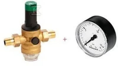 TRYKREGULATOR D06F-2AM, MANOM.
