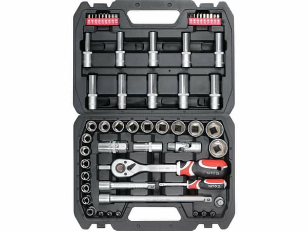 YATO AVAINSARJA 60 osaa 1/2\"/1/4\"